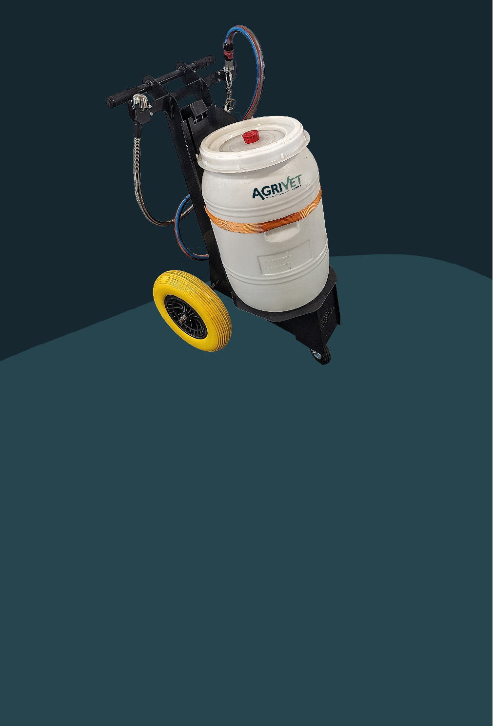 NIEUW: Maak het drenchen gemakkelijker met onze nieuwe Agrivet Easy Drench Trolley.