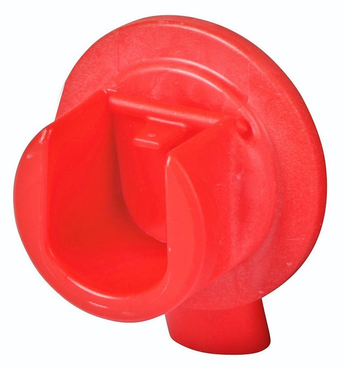 De hygienische drinkemmer-klep met praktische clipsluiting.