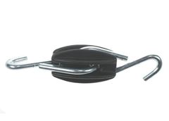 Ei isolator met 2 gegalvaniseerde haken