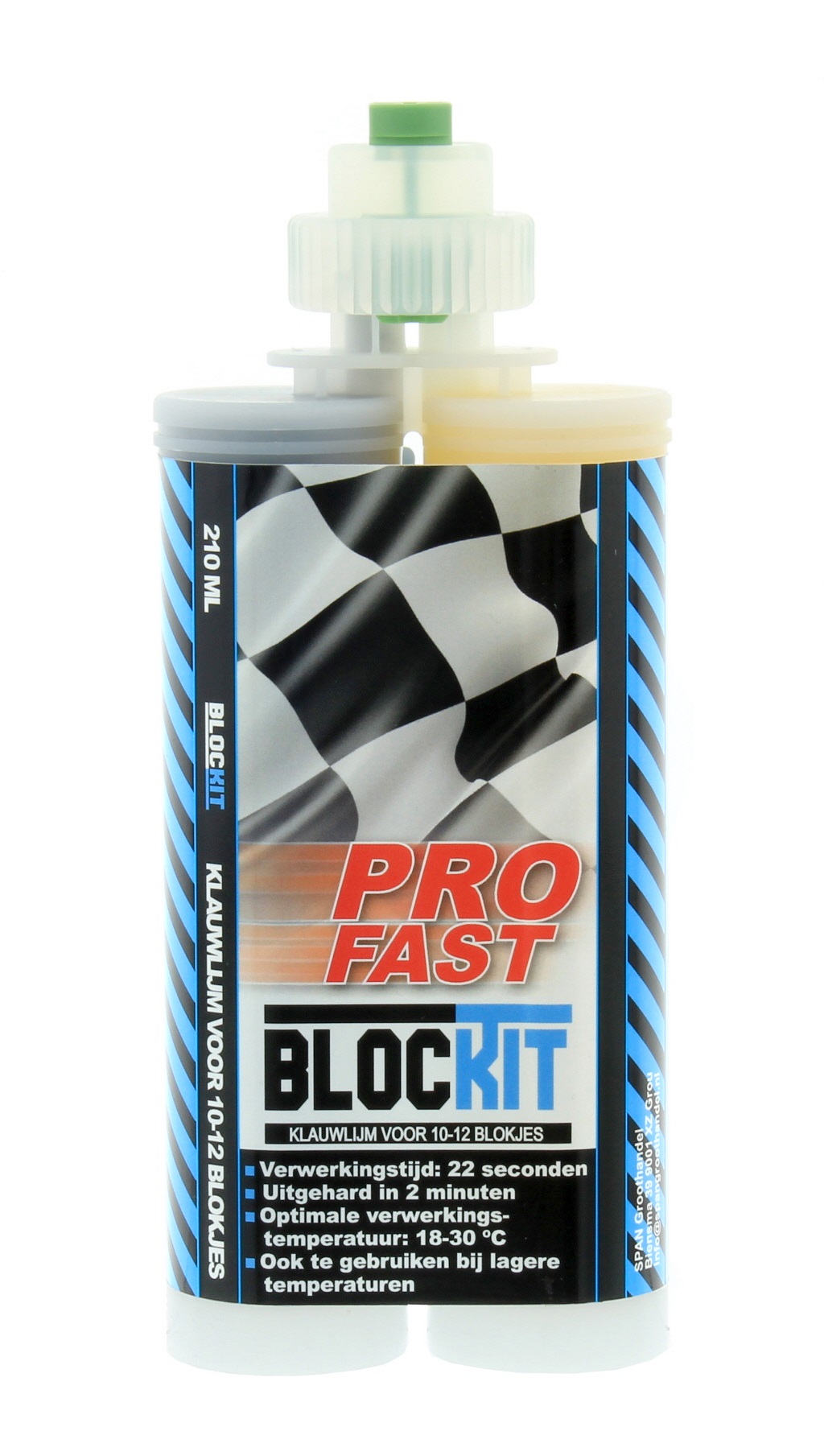 Blockit Glue Pro-Fast 210ml NlFr
