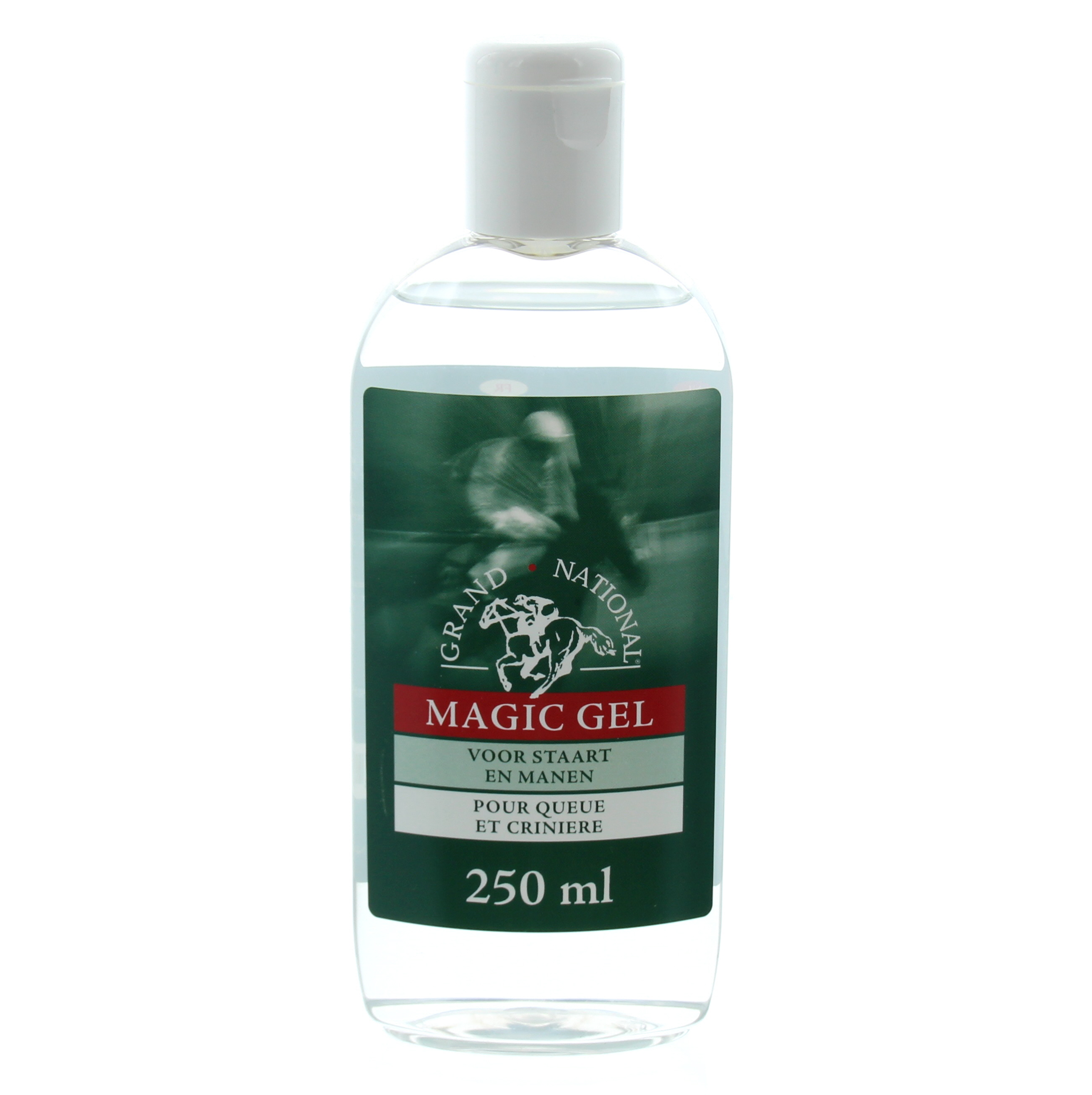 Magic Gel werkt direct bij klitten in staart en manen. Geeft een geweldige doorkambaarheid.