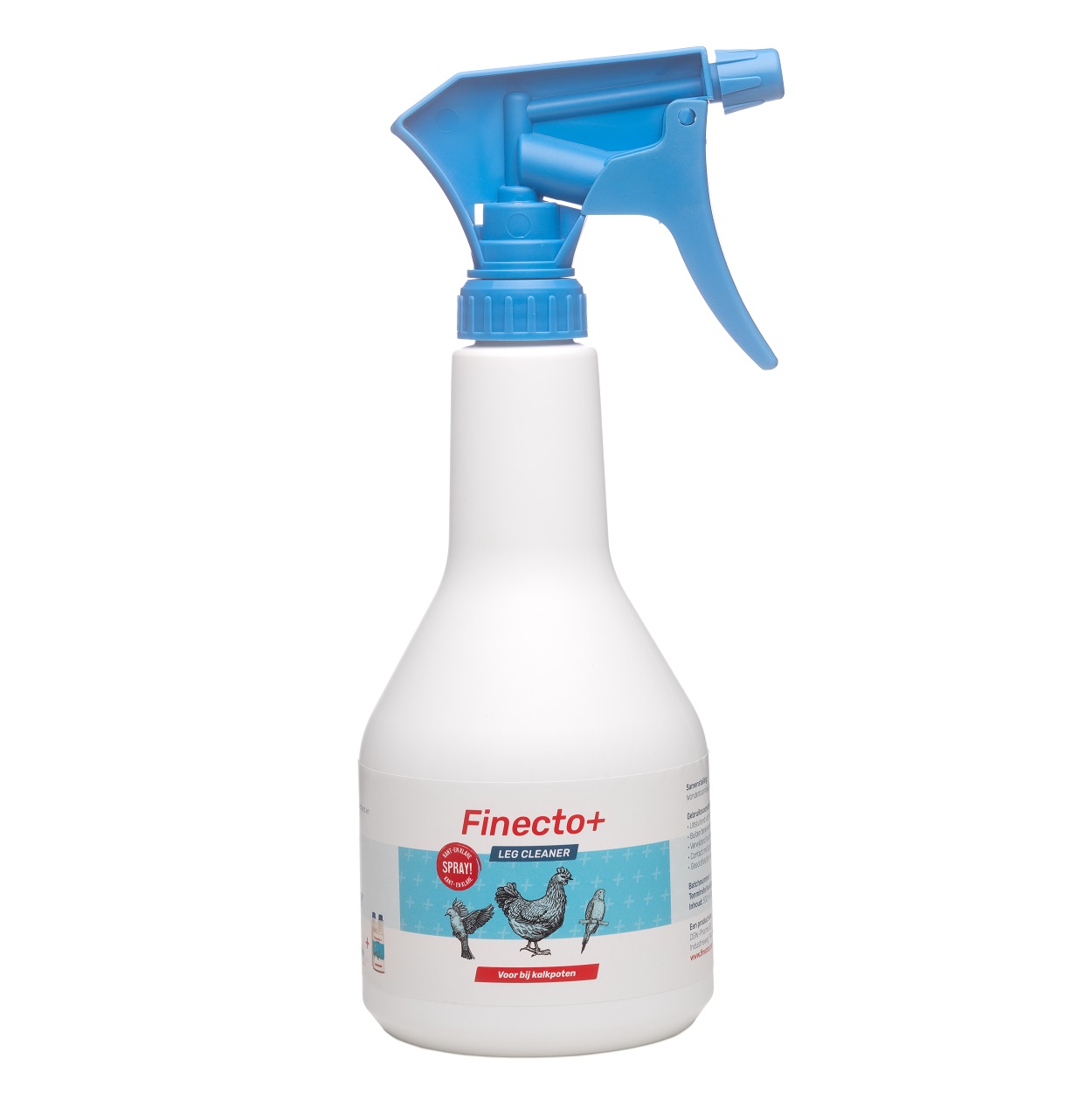 Spray voor bij kalkpoten