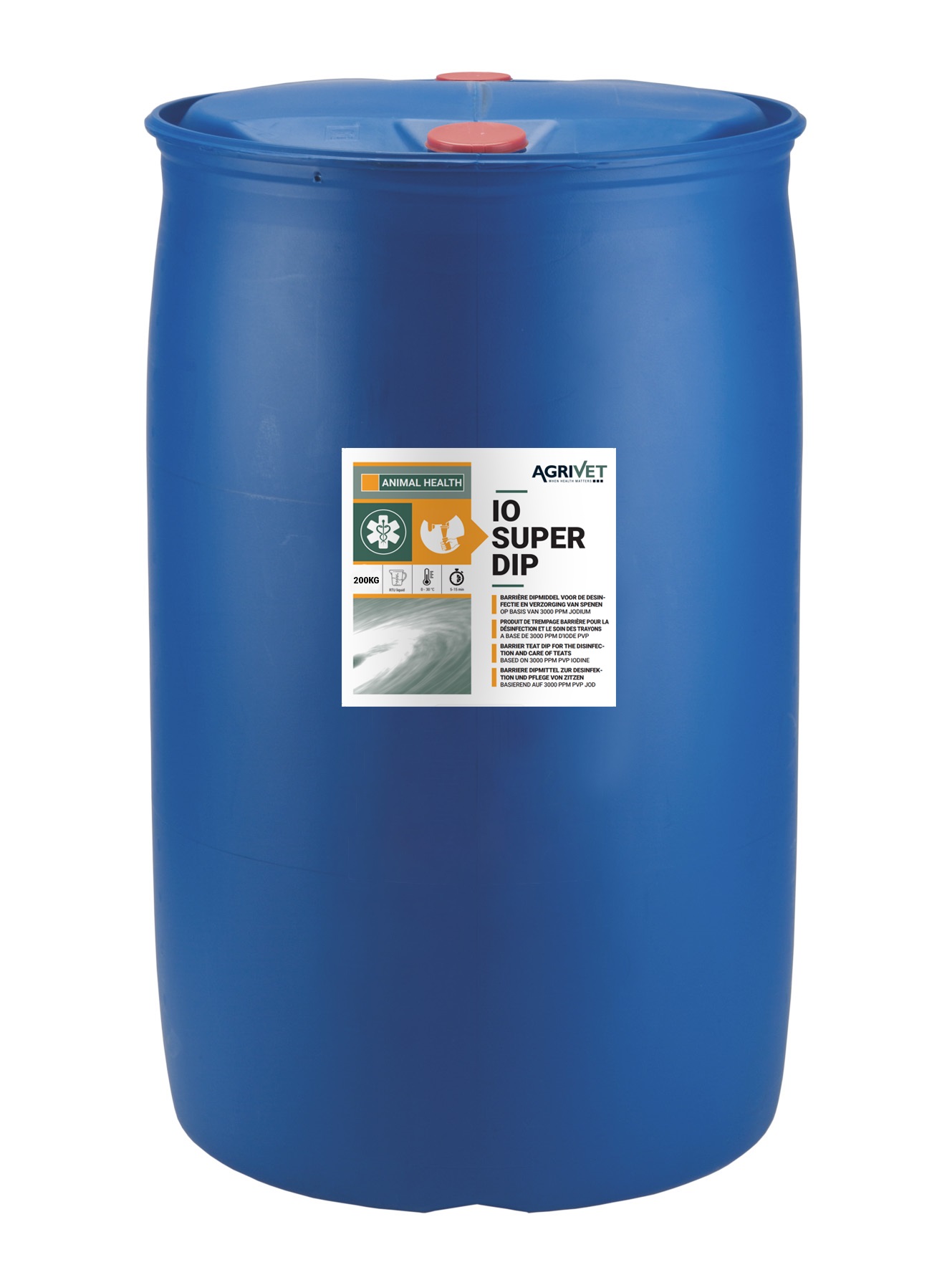 Agrivet Io Super Dip 200KG NlFrEnDe