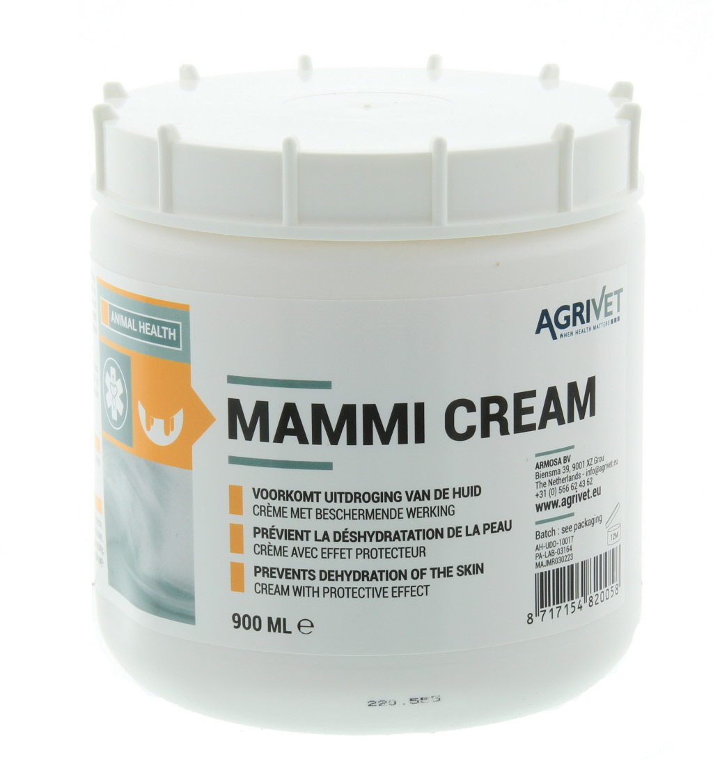 Witte crème met een beschermende werking. Ook geschikt voor schrale handen, droge huid en kloven.