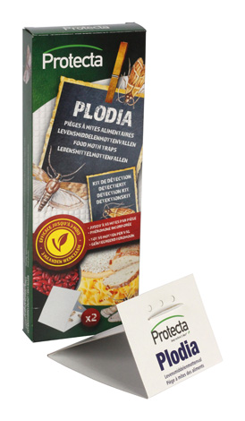 Voor de detectie en het voorkomen van levensmiddelenmotten op droge voeding.