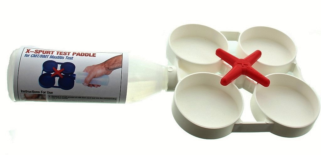 Met de mastitis testschaal kan op een snelle en eenvoudige wijze mastitis opgespoord worden.