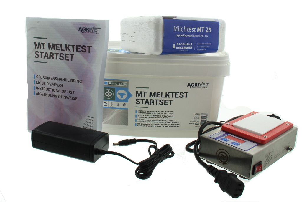 Detecteert alle MRL relevante antibiotica en sulfonamiden in melk en melkproducten.