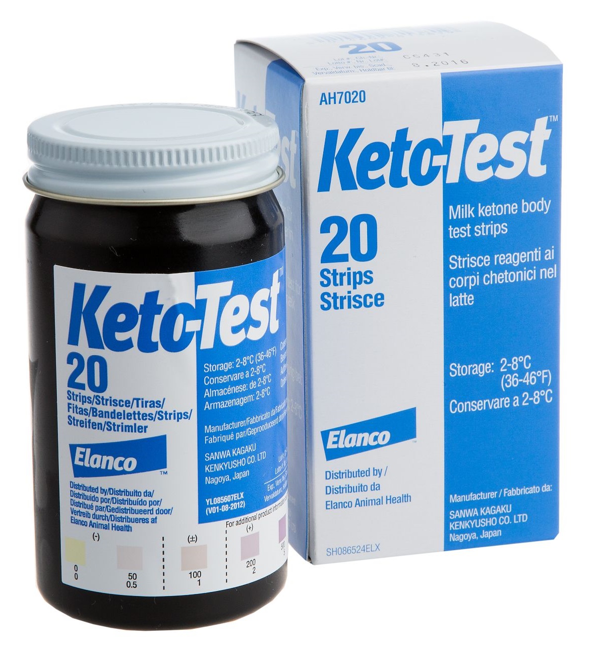 Keto-Test strips, 20pcs
