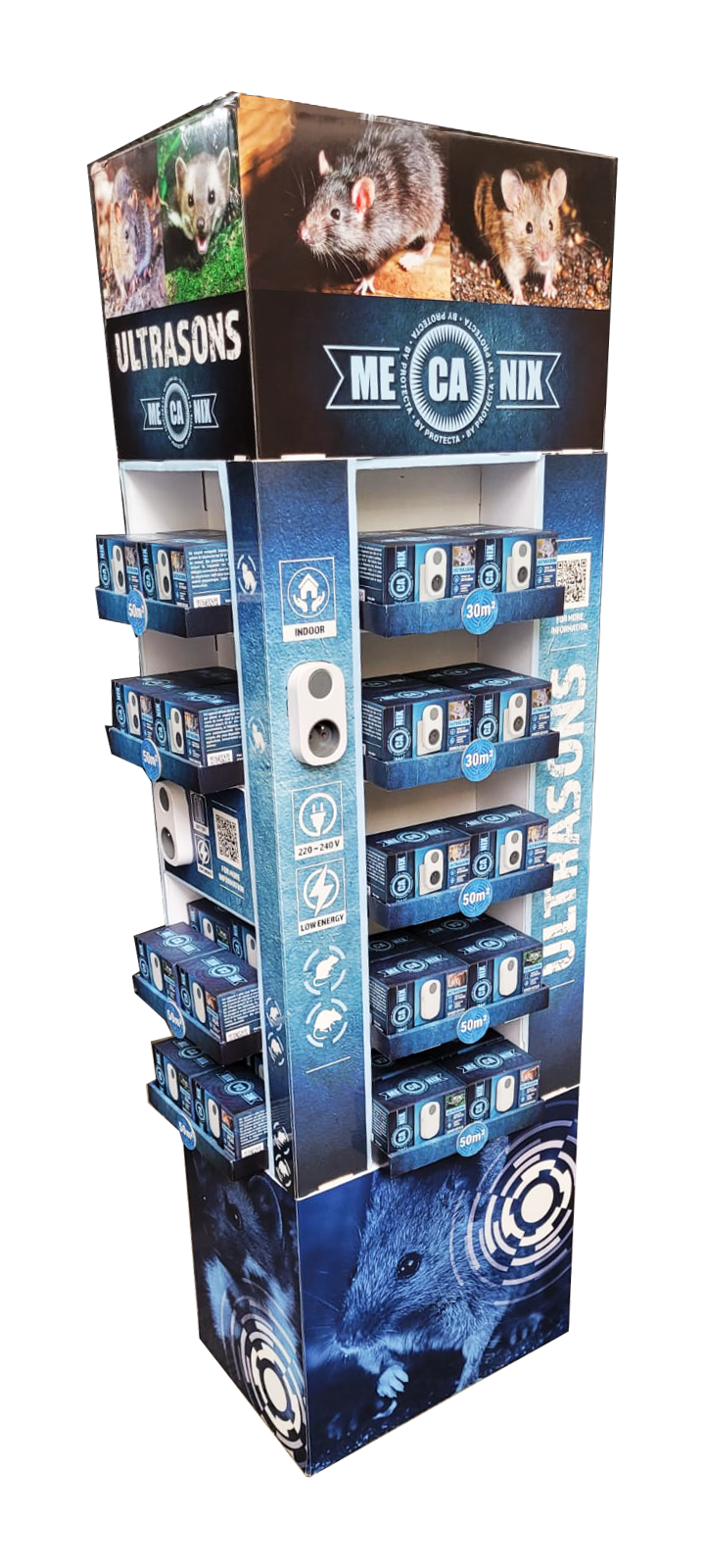 Display Mecanix Ultrasoon gevuld