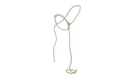 Koetouwhalster Sisal 15mm 12 st.