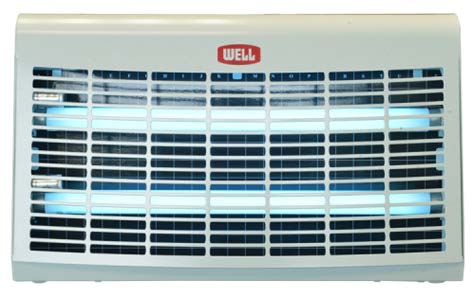 Vliegenlamp Well30 wit, 2x15W excl. lamp