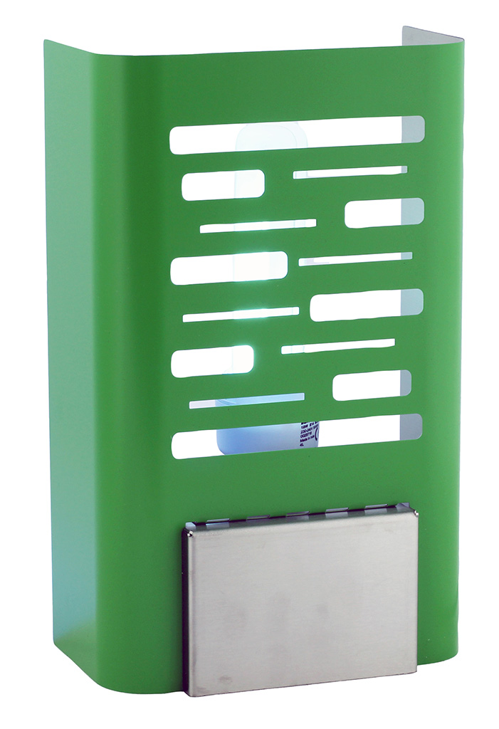 Vliegenlamp Iglu groen 1x20W