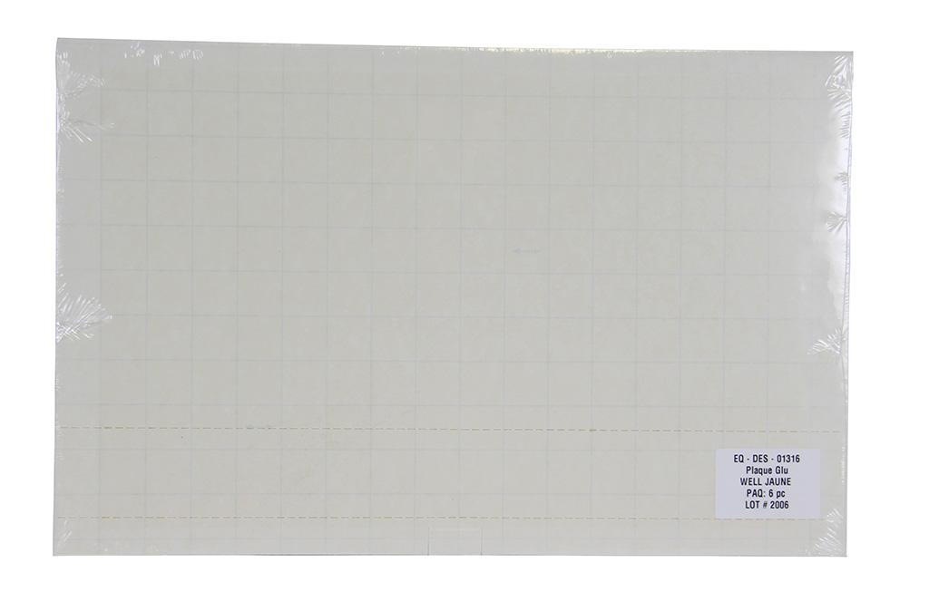 Well Plus light lijmplaten geel, 460mm x 290mm