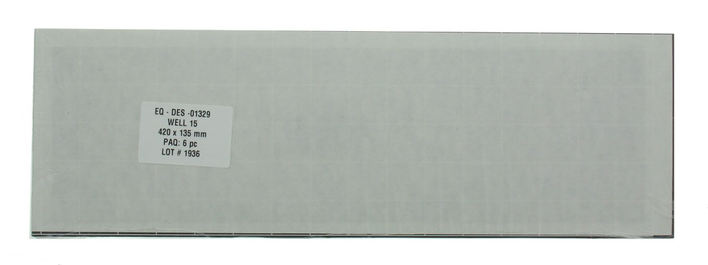 Lijmbord Well-15 zwart, 6st