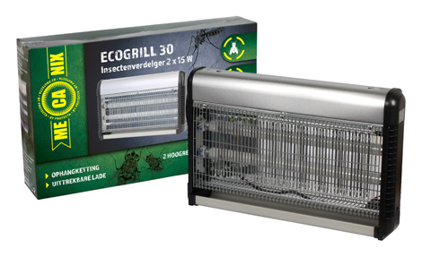 Vliegenlamp 2 x 15 W.