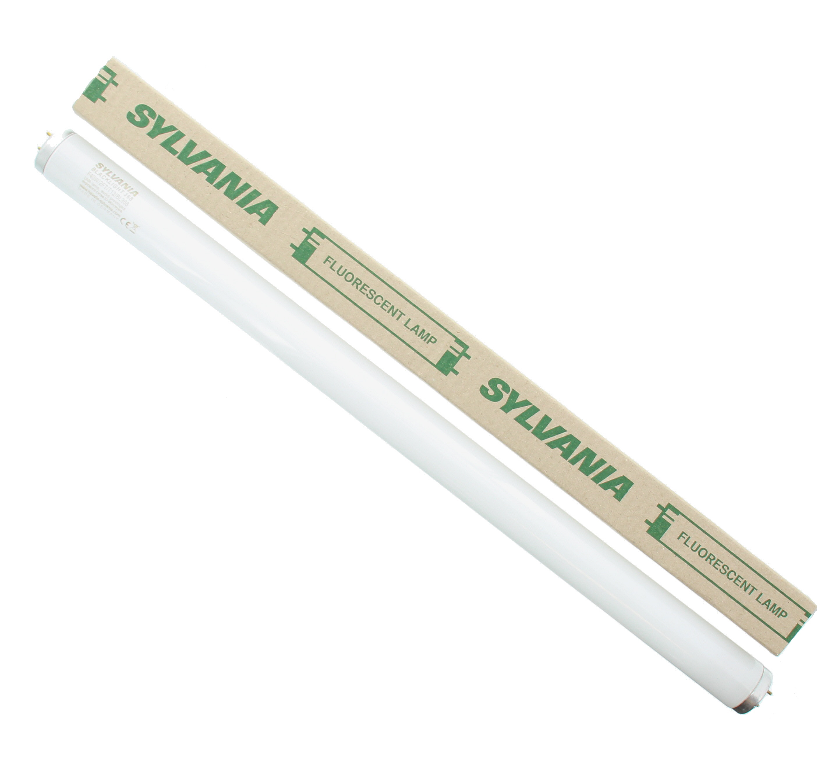 F40W/2FT/T12/BL368. Lengte lamp exclusief contactpinnen: 58,9 cm. Dia 38 mm.
