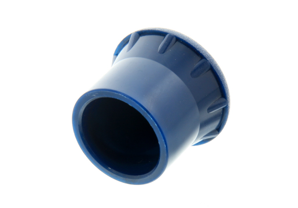 Losse dop voor spanbeugel, blauw