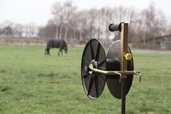 Haspel groot, met montageframe