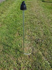 Rantsoenpalen verz.25mm met M12 top