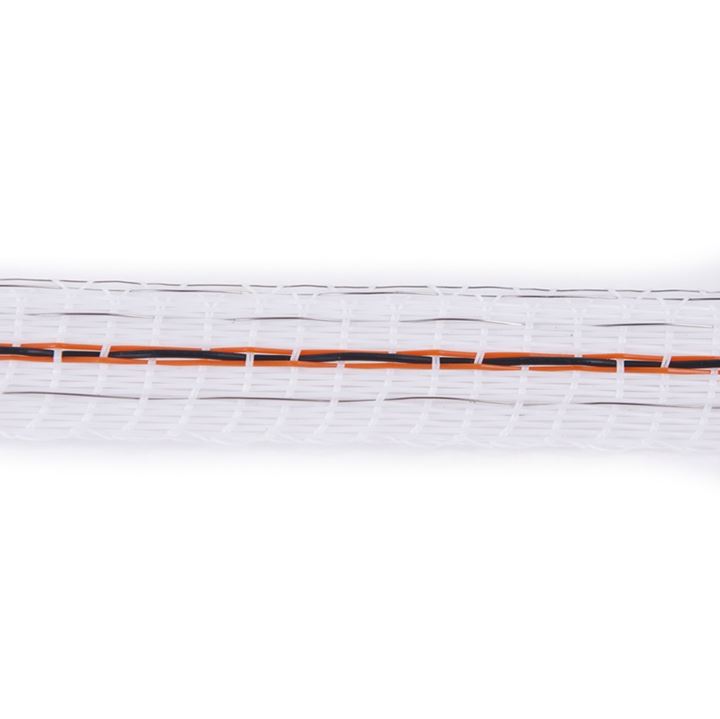 TipTop lint, 200 mtr 12,5 mm, PE 5*0,2 mm RVS/INOX, breekkracht 120 kg, weerstand 4,74 Ohm/mtr