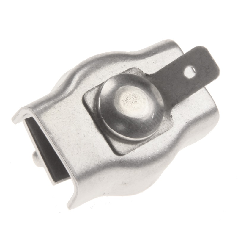 Verbinders voor draad tot 4 mm, RVS/INOX, enkelvoudig met vleugelmoeren en aansluittab.