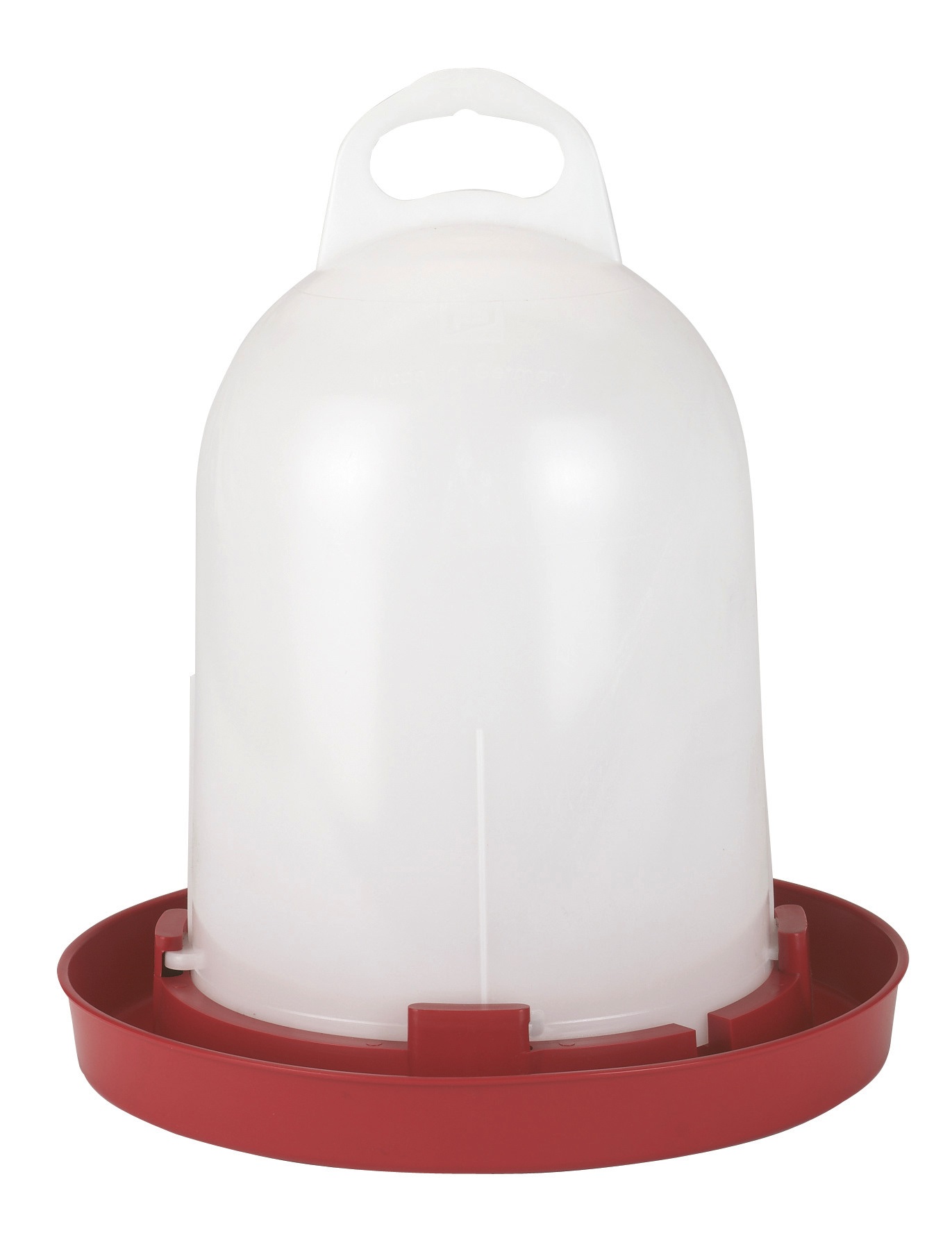 Pluimvee drinktoren geschikt om neer te zetten of op te hangen. Ook pootjes verkrijgbaar.