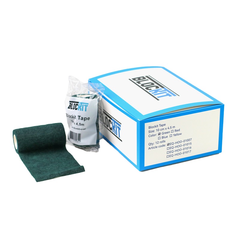 Flexibele zelfklevende tape, te gebruiken bij klauwverzorging.