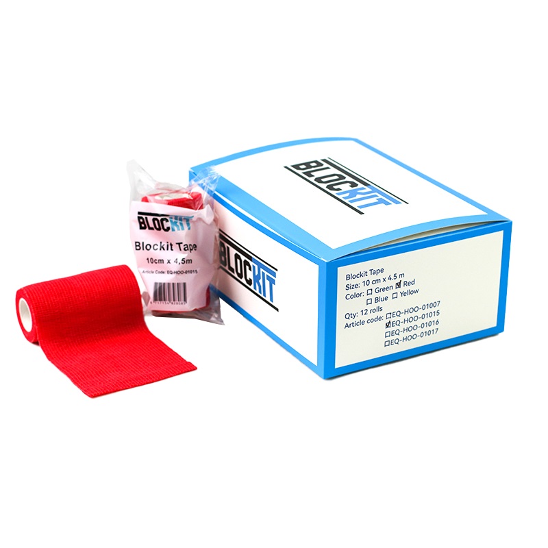 Flexibele zelfklevende tape, te gebruiken bij klauwverzorging.
