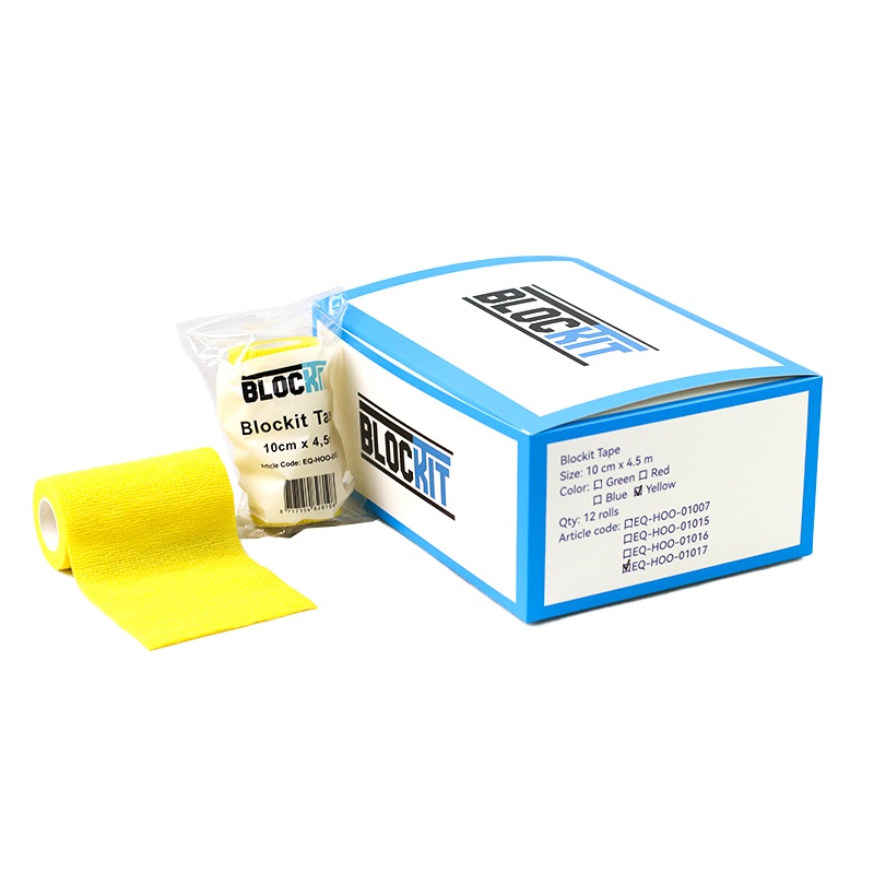 Flexibele zelfklevende tape, te gebruiken bij klauwverzorging.