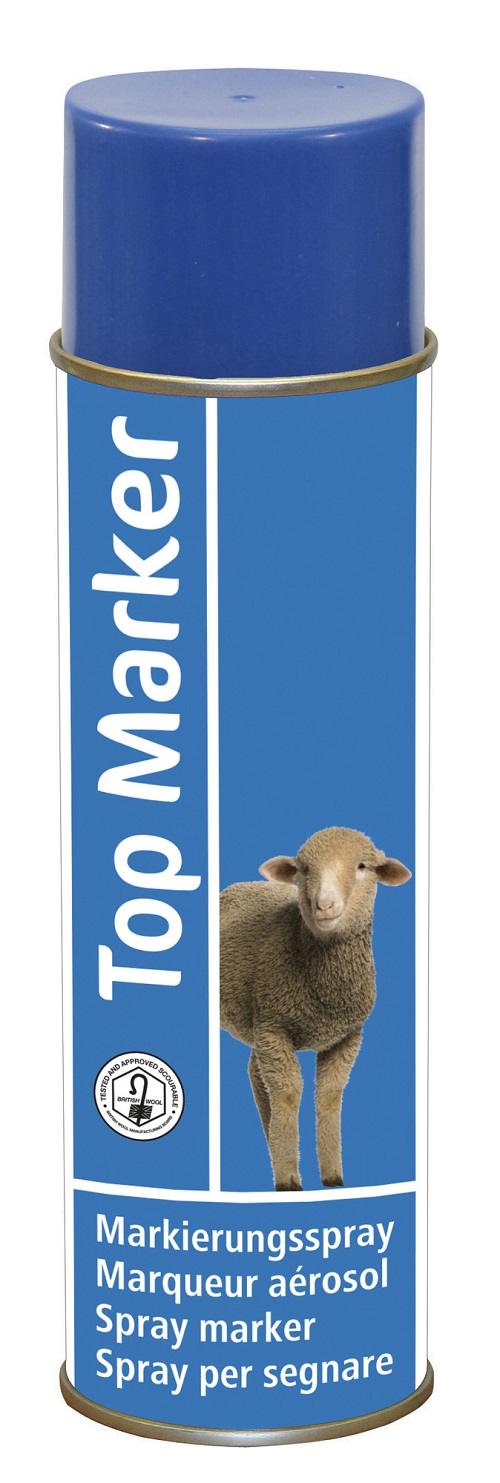 Voor het markeren van schapen.