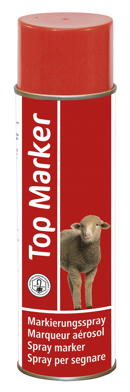 Voor het markeren van schapen.