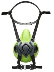 BLS halfgelaatsmasker 4000 siliconen S/M