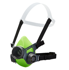 BLS halfgelaatsmasker SGE 46 siliconen