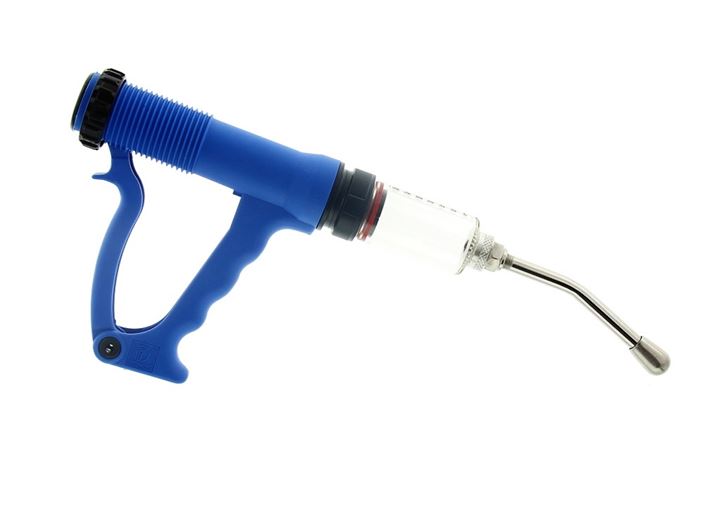 Drenchspuit voor het oraal toedienen van vloeistoffen, traploos instelbaar tot 35ml.