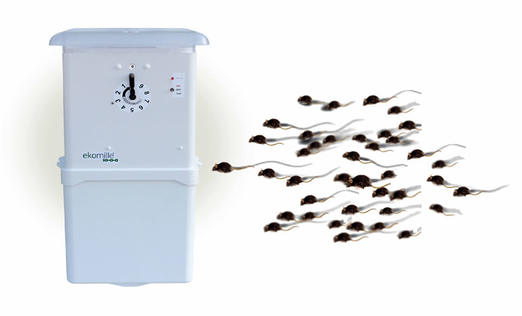 Ekomille val voor muizen en ratten