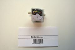 Batterijmeter voor batterijdrukspuit