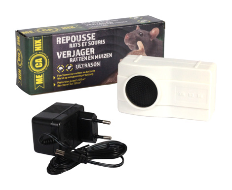Ultrasone wering tegen ratten en muizen