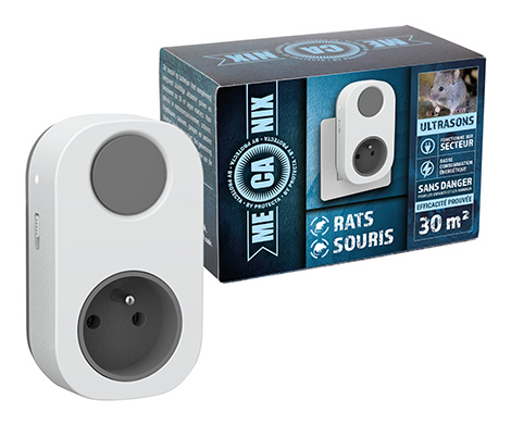 Ultrasone wering tegen ratten en muizen, tot 30m²