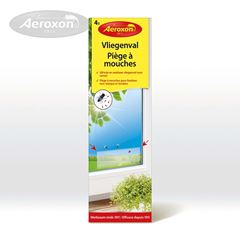 Aeroxon vliegenval voor ramen, 4st