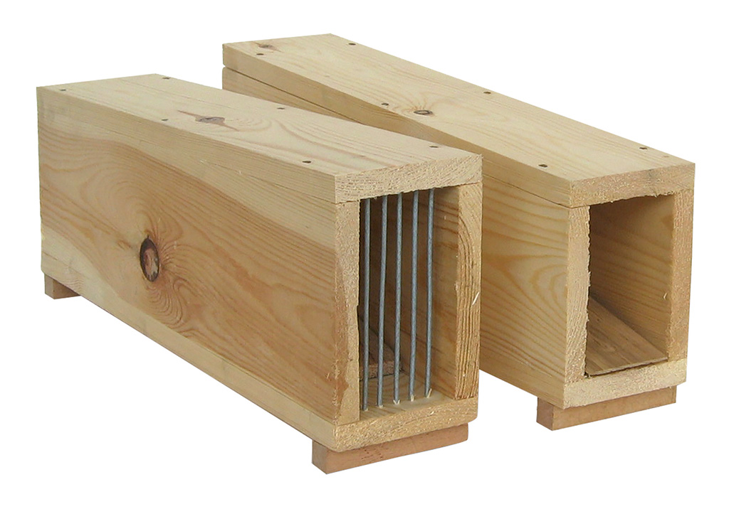 Houten val 50x12x15