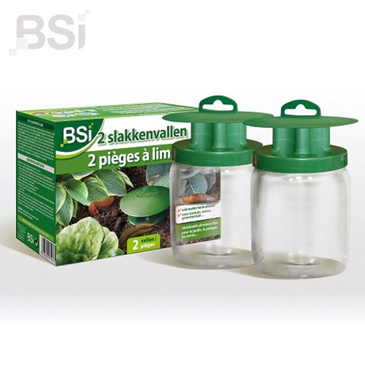 Twee doeltreffende slakkenvallen.
