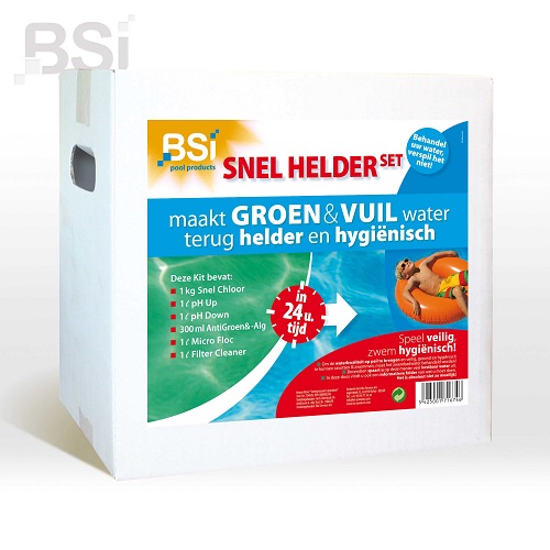 Snel Helder Set voor zwembad