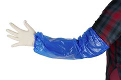 Wegwerp mouwbeschermer, 45cm, 100st