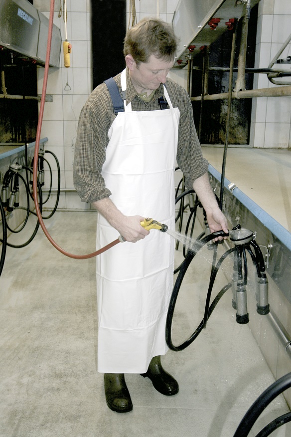 Topkwaliteit schort. Ideaal voor professionele werkzaamheden in de agrarische industrie, in huis en op de boerderij.
