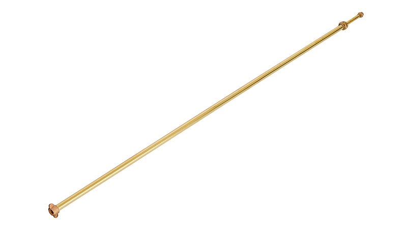 Messing telescopische verlenglans 1-2 meter voor moeilijk te bereiken plaatsen.