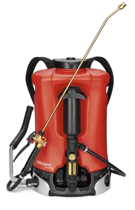 Rugspuit, capaciteit 15L. Duro1.5 neveldop.
