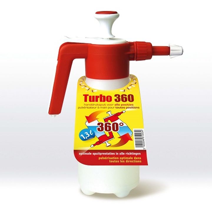 TURBO 360 Omkeerbare 1,3 l handdrukspuit.