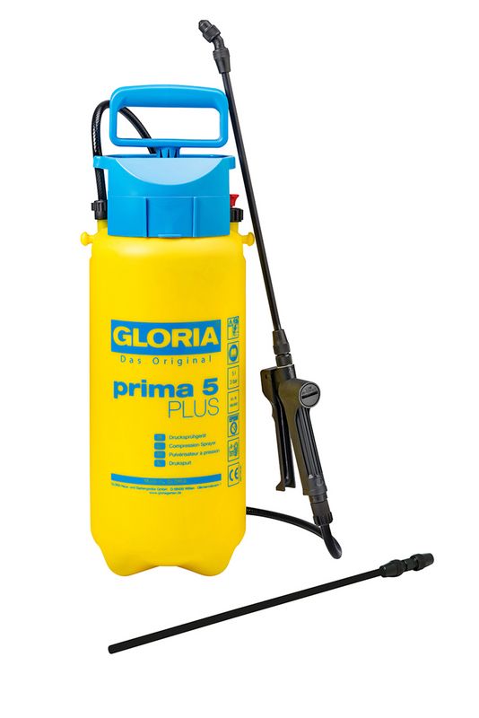 Druksproeier voor 5 liter spuitvloeistof, speciaal voor zuren