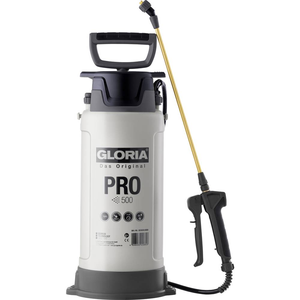 Gloria Pro 500 Drukspuit 5L Viton