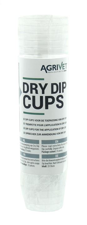 Dip cups voor Agrivet Dry Dip